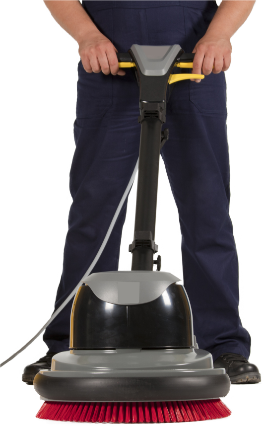 Image of Cleaning technician at work at Dust and Sparkle